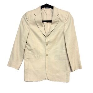 Boys‎ Linen Suit Jacket Size 12 Beige Lightweight Blazer Europa Wedding Luxury